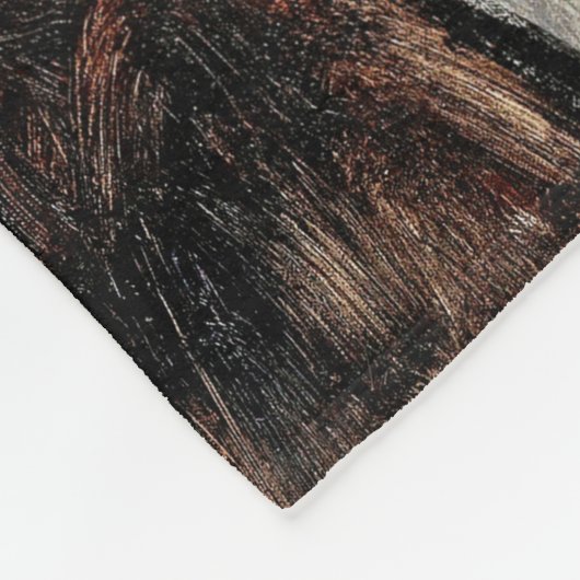 Motiv: Modigliani Fleecedecke (Ecke)