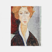 Motiv: Modigliani Fleecedecke (Vorderseite)