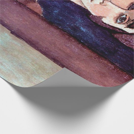 Motiv: Modigliani Geschenkpapier (Ecke)