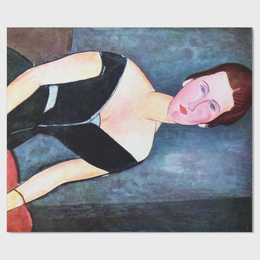 Motiv: Modigliani Geschenkpapier (Flach)