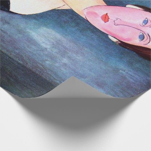 Motiv: Modigliani Geschenkpapier (Ecke)