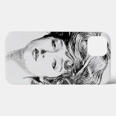 Motiv: Of A Gibson Girl, 1900 Case-Mate iPhone Hülle (Rückseite (Horizontal))