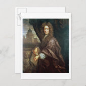 Motiv: Sir Christopher Wren Postkarte (Vorne/Hinten)