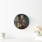 Motiv: Sir Christopher Wren Runde Wanduhr (Zuhause)