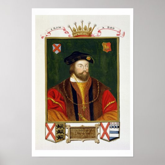 Motiv: Thomas Fitzgerald (1513-37) Lord Offal Poster (Vorne)