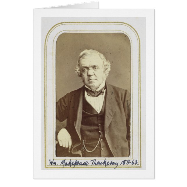 Motiv: William Makepeace Thackeray (1811-63) (Vorne)