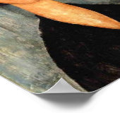 Motiv: Woman Modigliani Poster (Ecke)