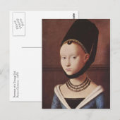 Motiv: Young Girl Postcard Postkarte (Vorne/Hinten)