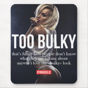 Motivaitonal Fitness-Turnhalle Mousepad