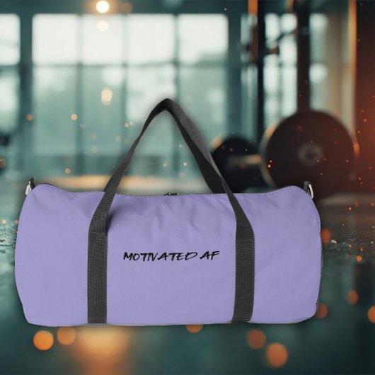 Motivated AF Gym Gear Duffle Bag