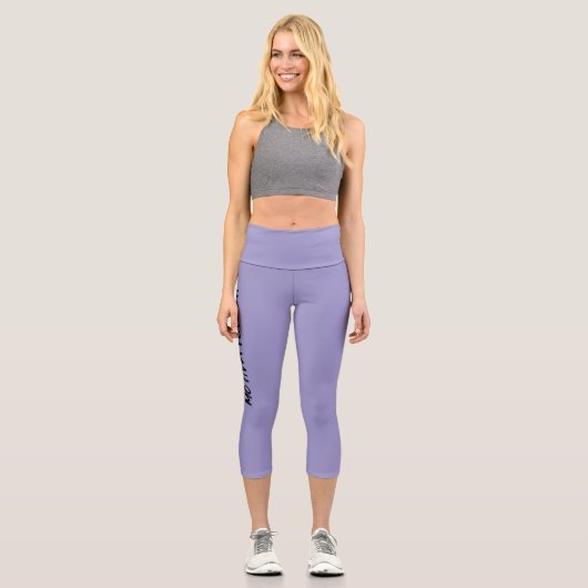 Motivated AF Woman's Exercise Capri Leggings (Vorderseite)