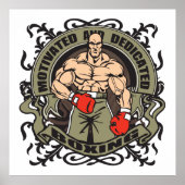 Motivated Boxing Poster (Vorne)