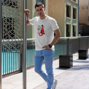 Motivation Abstrakte Kreatur T-Shirt