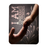 Motivation Affirmation: "Bedenke andere" Magnet (Vertikal)