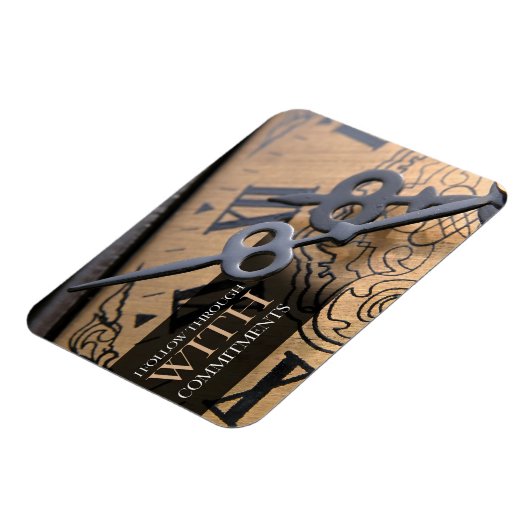 Motivation Affirmation Flexibel Magnet (Linke Seite)