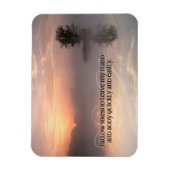 Motivation Affirmation: "Stress verlassen lassen" Magnet (Vertikal)