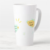 Motivation and positive vibes milchtasse (Rechte Ecke)