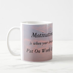 MOTIVATION-BEN FRANKLIN KAFFEETASSE