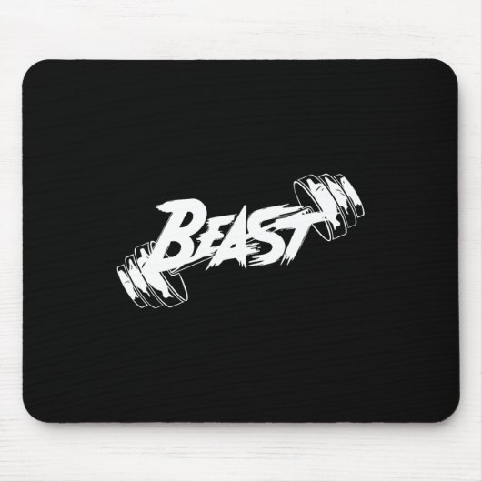 Motivation der Bestie Graphic Mousepad (Vorne)