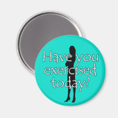 Motivation der Ernährung Magnet (Vorderseite/Rückseite)