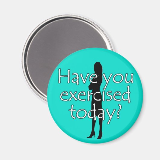 Motivation der Ernährung Magnet (Vorderseite/Rückseite)