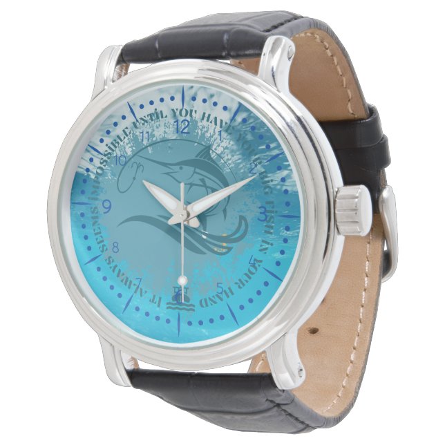 Motivation der Fischerei | Marinefische | Es schei Armbanduhr (Schrägansicht)