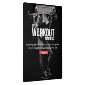 Motivation der Frau - Jede Art von Training ist wi Klemmbrett (Rechts)