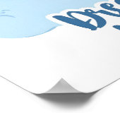 Motivation der Himmelsmonde und Sterne Poster (Ecke)