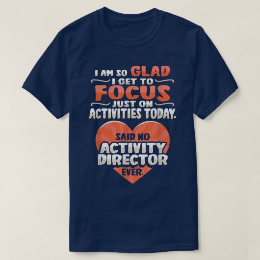 Motivation des Aktivitätsassistenten für eine Akti T-Shirt (Design vorne)