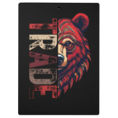 Motivation | Devisenorientierung | Bär Klemmbrett (Rückseite)