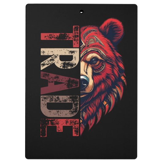 Motivation | Devisenorientierung | Bär Klemmbrett (Rückseite)