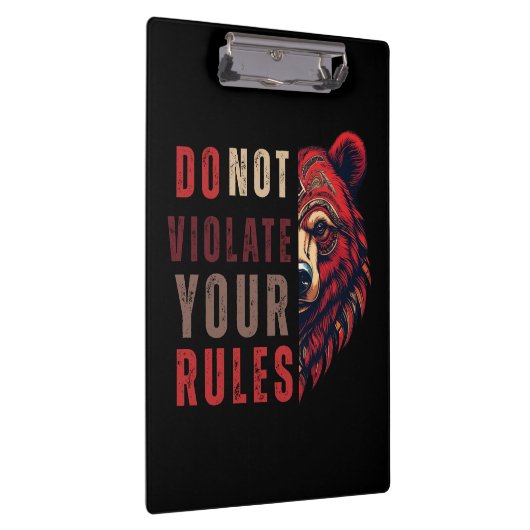 Motivation | Devisenorientierung | Bär Klemmbrett (Rechts)