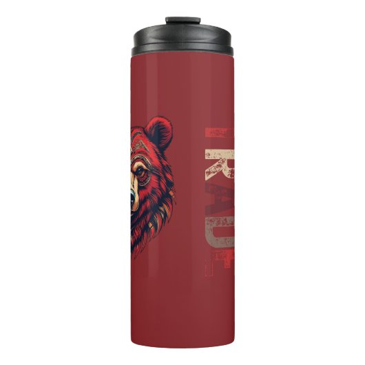 Motivation | Devisenorientierung | Bär Thermosbecher (Vorderseite)