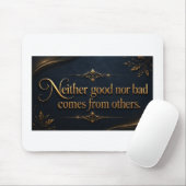 Motivation, die dein Leben verändert Mousepad (Mit Mouse)
