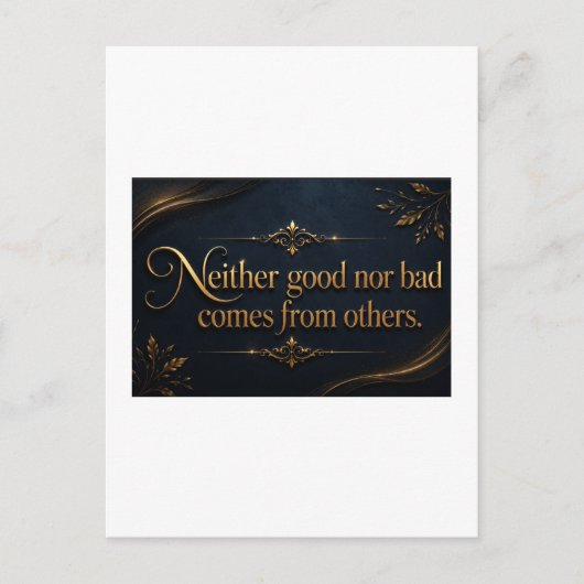 Motivation, die dein Leben verändert Postkarte (Vorderseite)