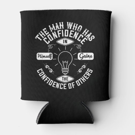 Motivation, die Selbstvertrauen hat Dosenkühler (Vorderseite)