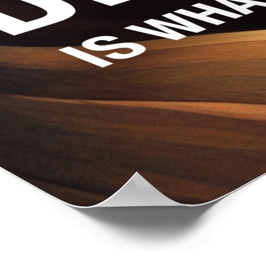 Motivation Discipline Lion Motivierend Quotes Poster (Ecke)