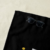 Motivation - Dream Bigger Do Bigger Beach Handtuch (Beispiel)