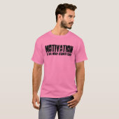 Motivation durch den Trainer für echte Weltstärke T-Shirt (Vorne ganz)