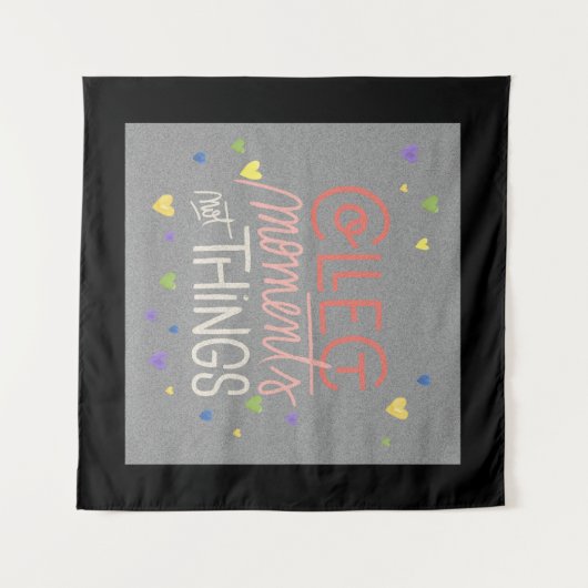 Motivation für das Lazy Lifestyle Design Wandteppich (Vorderseite (Horizontal))