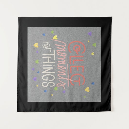 Motivation für das Lazy Lifestyle Design Wandteppich (Vorderseite (Horizontal))