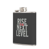 Motivation für das nächste Level-Angebot Flachmann (Links)