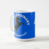 Motivation für das Symbolisieren von Pferden Kaffeetasse (Vorderseite Links)