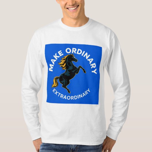 Motivation für das Symbolisieren von Pferden T-Shirt (Vorderseite)