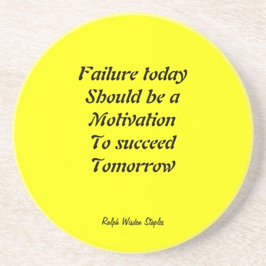 Motivation für den Erfolg von Untersetzer (Vorne)