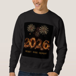 Motivation für den Neustart im neuen Jahr Design Sweatshirt