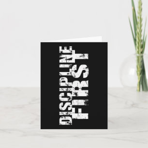 Motivation für Discipline Beats1 Karte