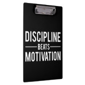 Motivation für Discipline Beats - Inspiration Klemmbrett (Rechts)
