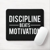 Motivation für Discipline Beats - Inspiration Mousepad (Mit Mouse)