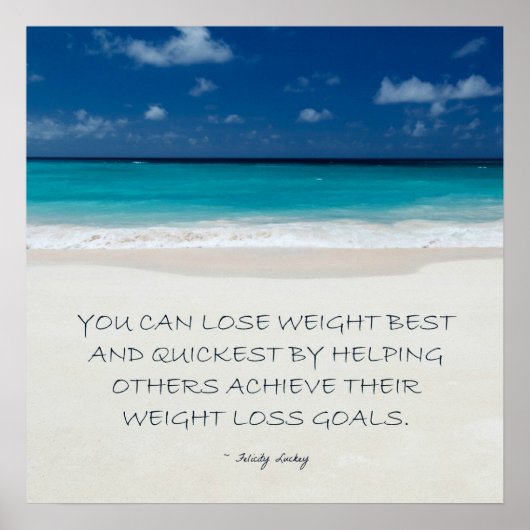 Motivation für Gewichtsverlust: Beach Ready 15 Poster (Vorne)